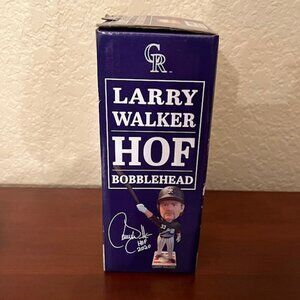 Larry Walker HOF Colorado Rockies Bobblehead